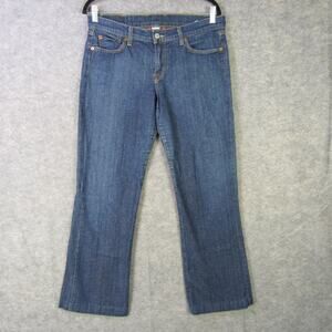 Lucky Brand Jeans Womens 10 Blue Bootcut Classic Straight Leg Denim 30 Inseam